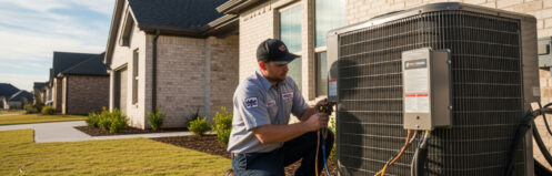 heat pump installation affordable in jenks, ok