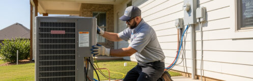 heat pump installation in jenks, ok